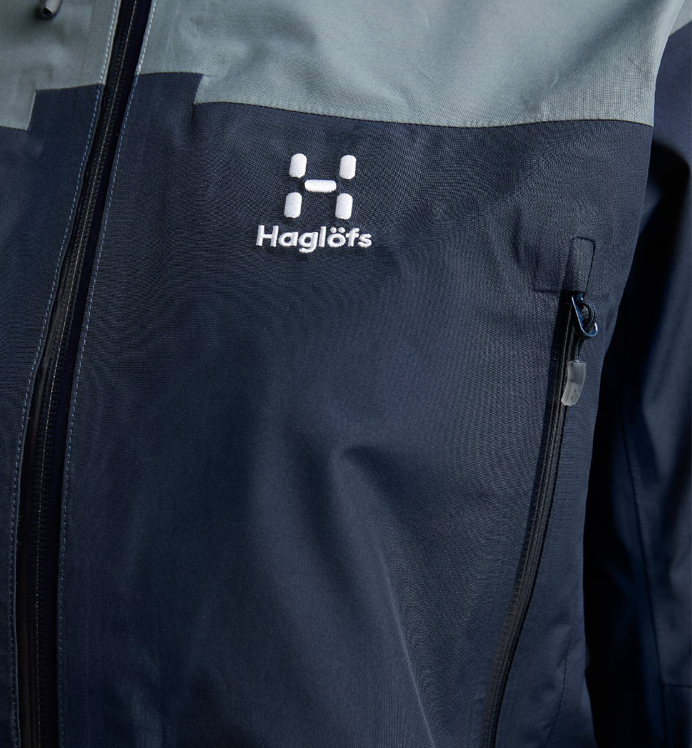 Haglöfs Women's ROC Flash GTX Jacket Tarn Blue / Steel blue 06