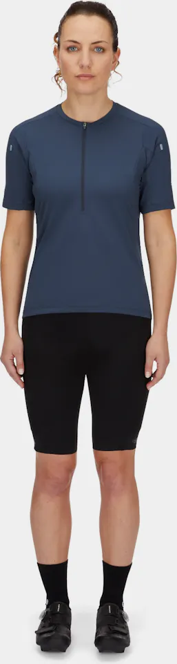 Rab Women's Cinder Tract Jersey Tempest Blue 05