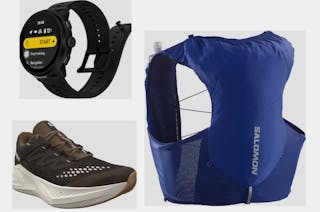Salomon Adv Skin 5 Set, Aero Glide 3 GRVL ja Suunto Run All Black With Silicone Strap
