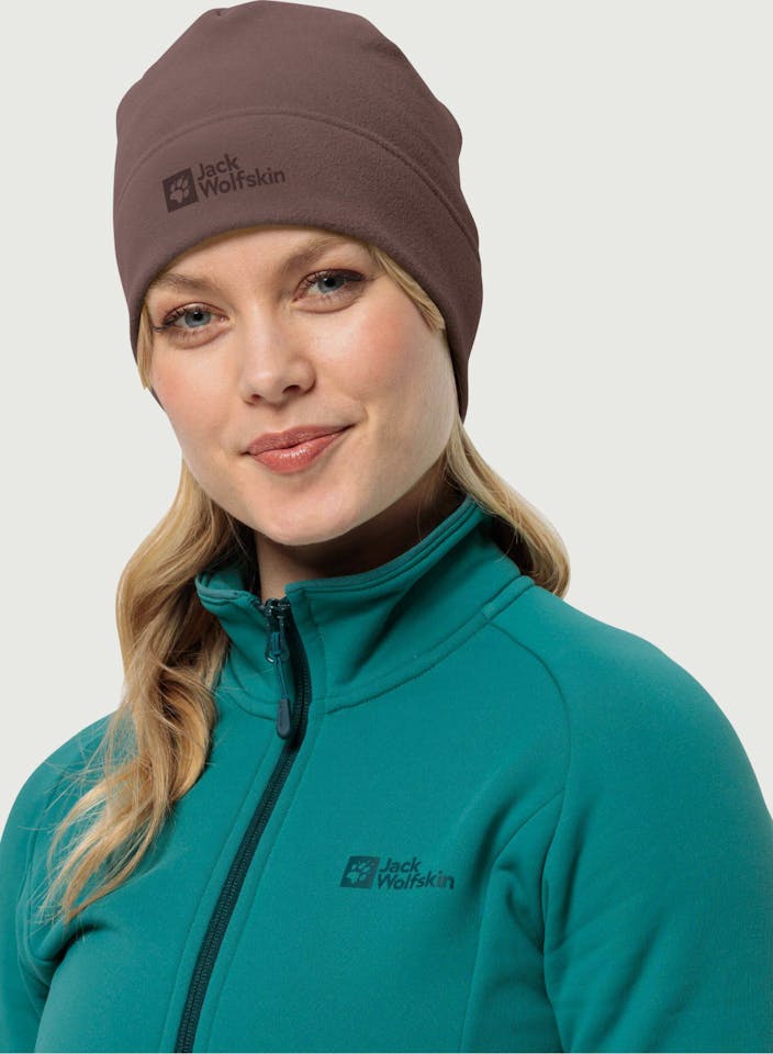 Jack Wolfskin Real Stuff Beanie Red Earth 02