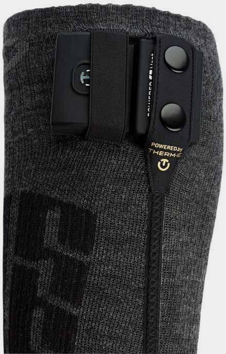 Therm-Ic Ultra Warm Comfort Ski Socks S.E.T. + S-pack 1400B Black / Grey 01