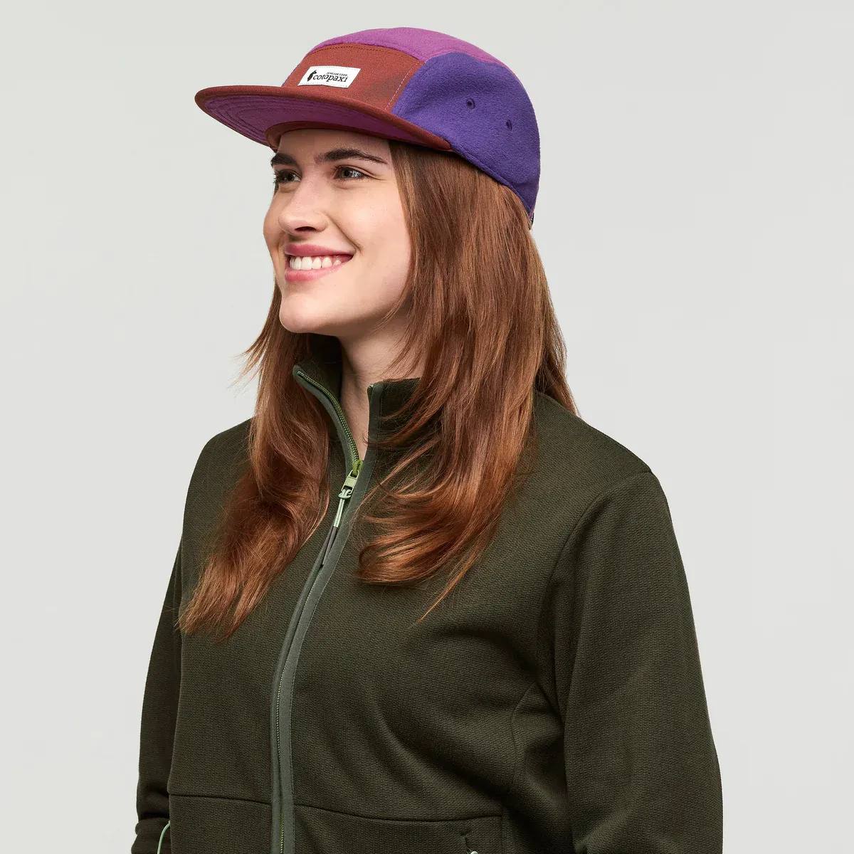 Cotopaxi Fleece 5 Panel Hat Rust 03