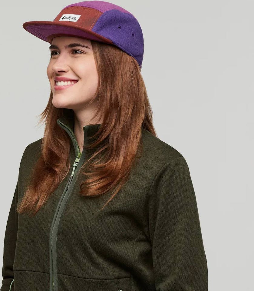 Cotopaxi Fleece 5 Panel Hat Rust 03
