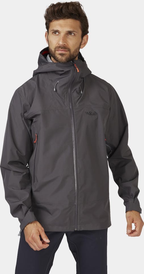 Rab Men's Namche GTX Jacket ja Lowa Men's Renegade Evo Mid GTX Musta 44
