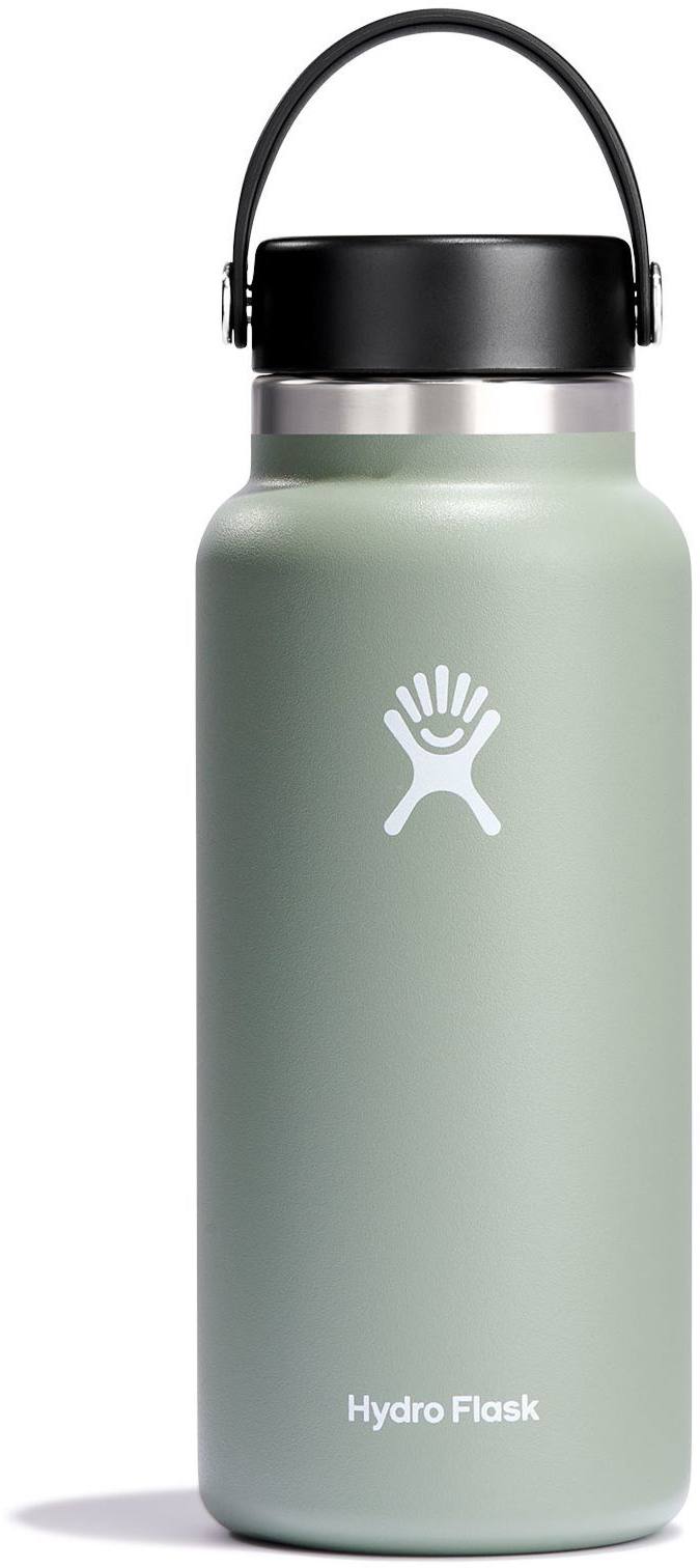 32 oz motivational water bottle with times and straw Sports Water Bottle 32 oz – Flip Straw & Time Marker Hydration Light Blue Cap