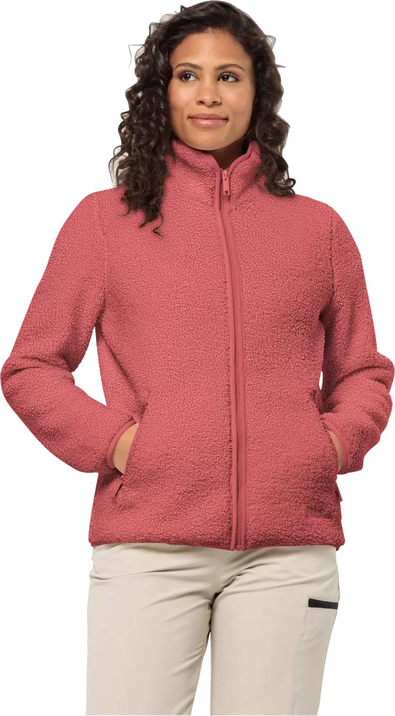 Jack Wolfskin Women's High Curl Jacket Coral 03