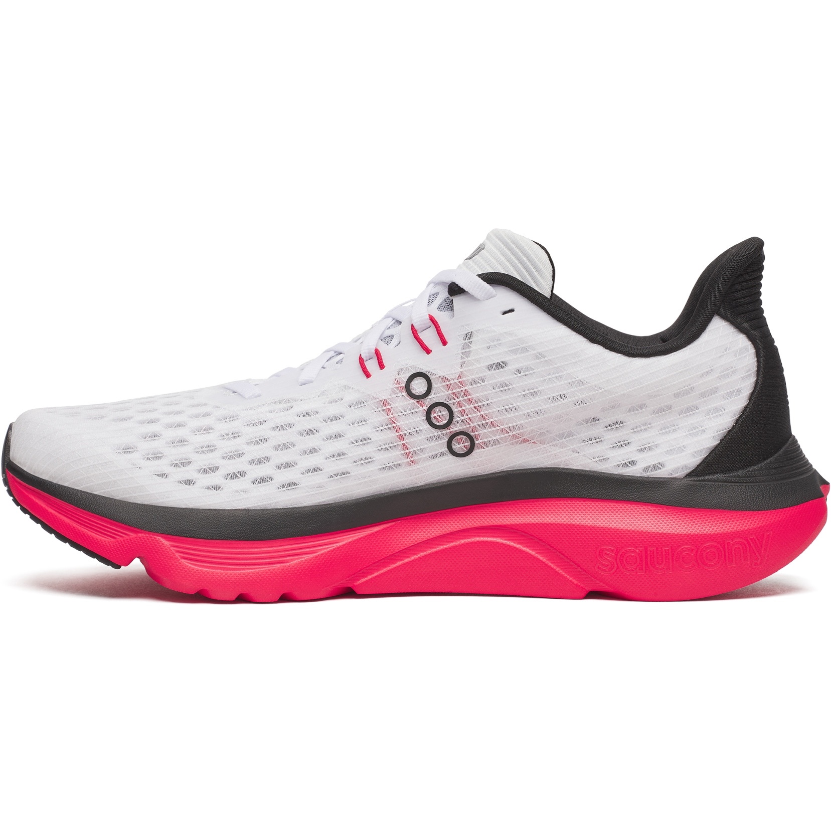 Saucony Men's Kinvara 16 Valkoinen/Punainen 03