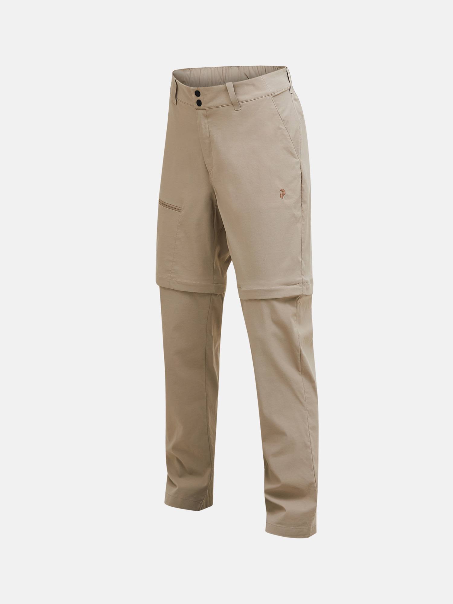 Peak Performance Women's Iconiq Zipoff Pants Beige 04