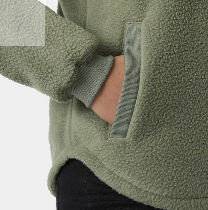 Helly Hansen Women's Escape Teddy Sweater Green 05