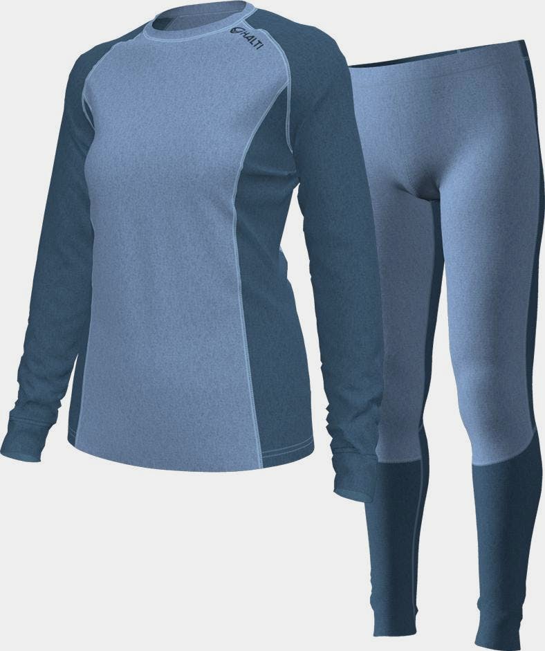 Halti Women's Hossa Merino Set Sininen 01