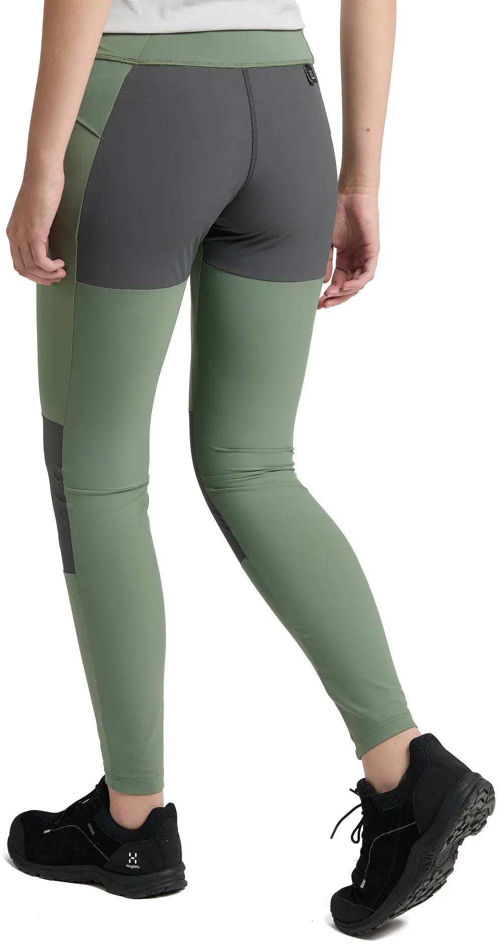 Haglöfs Luna W Tights Olive green/Magnetite 03