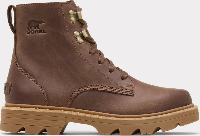 Sorel Women's Revel RD Lace Waterproof Boots - Naisten talvikengät Tobacco, Blackened Brown 06