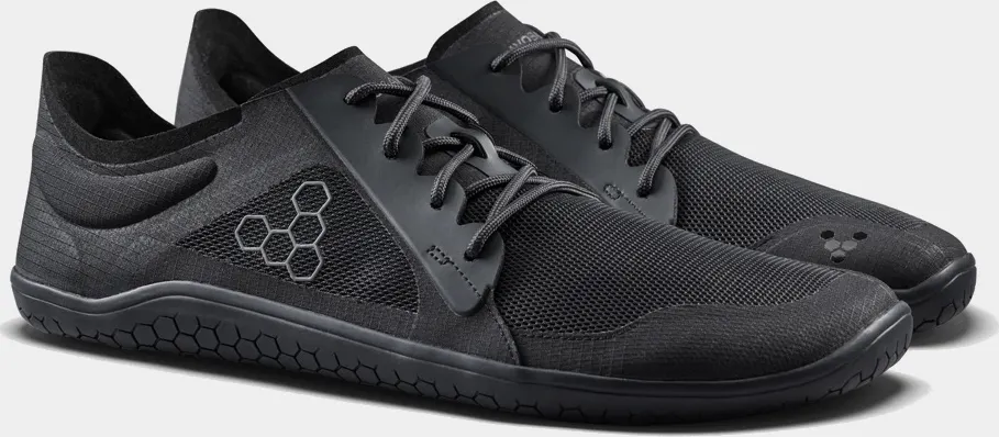Vivobarefoot Men's Primus Lite IV Obsidian 01