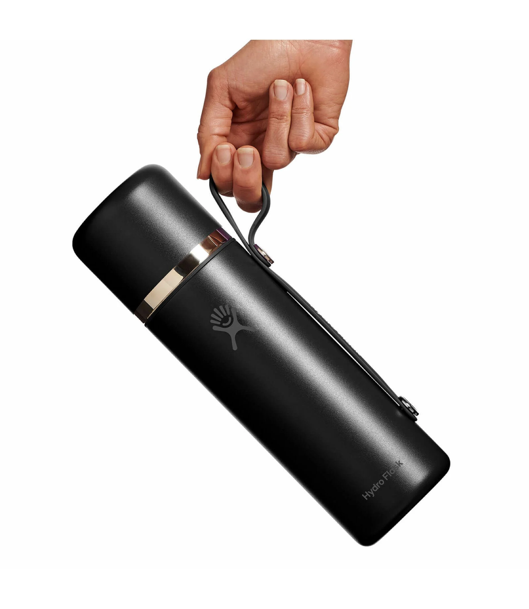 Hydro Flask 28oz Hot Flask + Cup Black 03