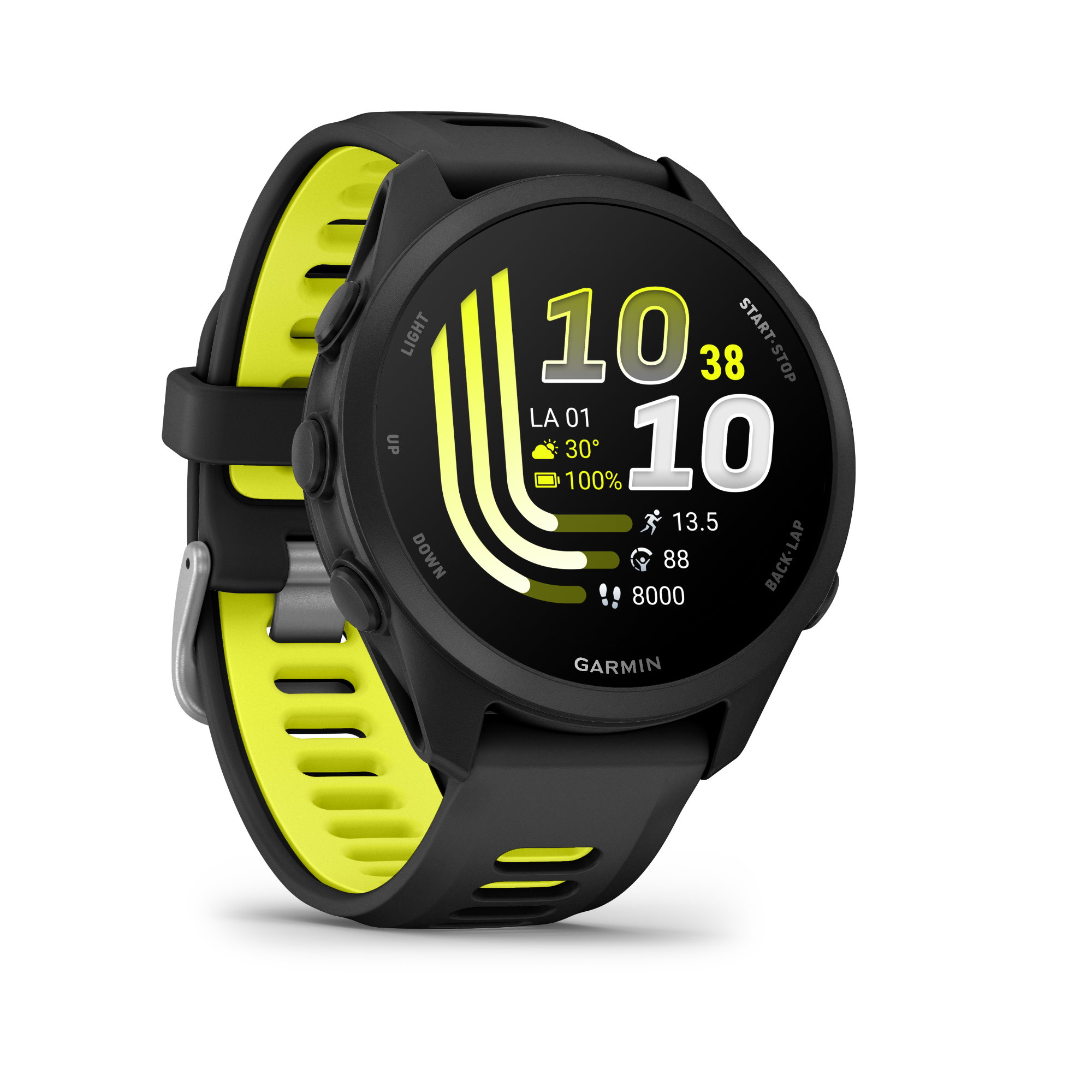 Garmin Forerunner 170 Black/amp Yellow  05