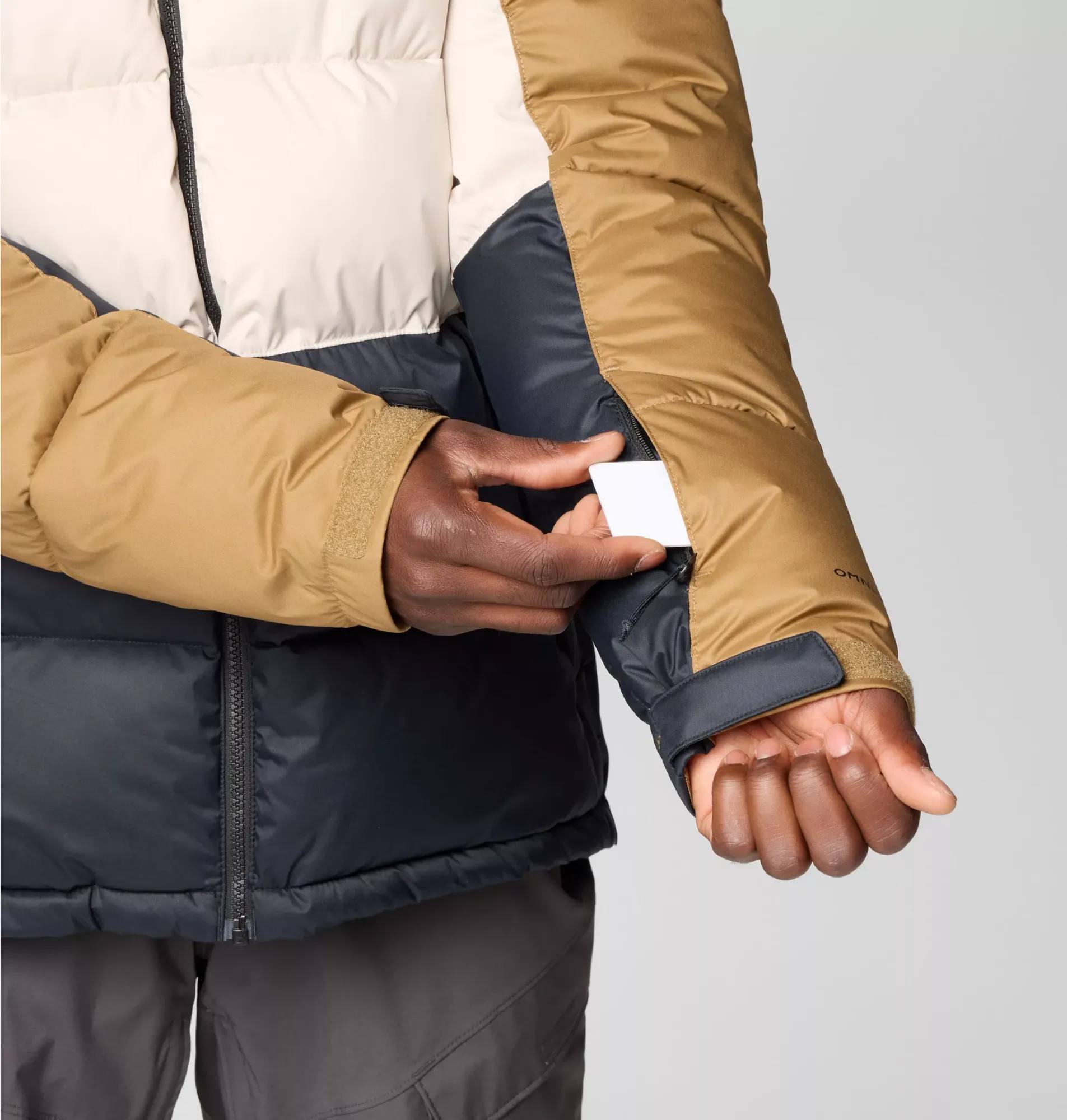 Columbia Men's Slope Style Insulated Ski Jacket Delta Dark Stone Black 08