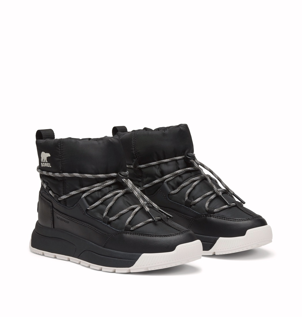 Sorel Women's Whitney III Slip-On - Naisten talvikengät Musta 05