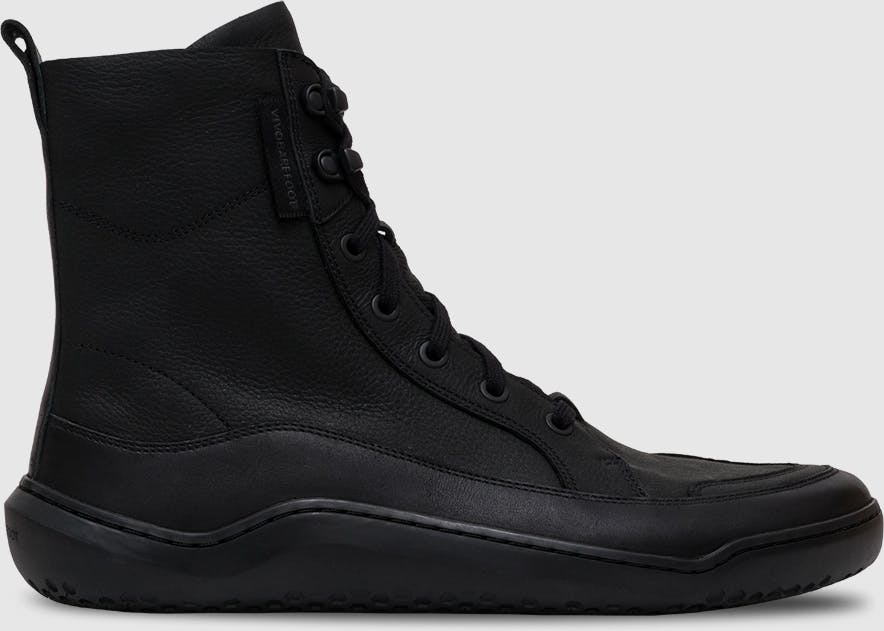 Vivobarefoot Men's Gobi Boot Obsidian 01