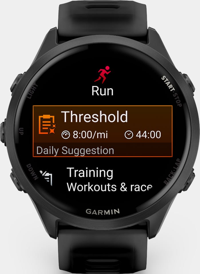 Garmin Forerunner 570 Hiilenharmaa/musta/musta  03