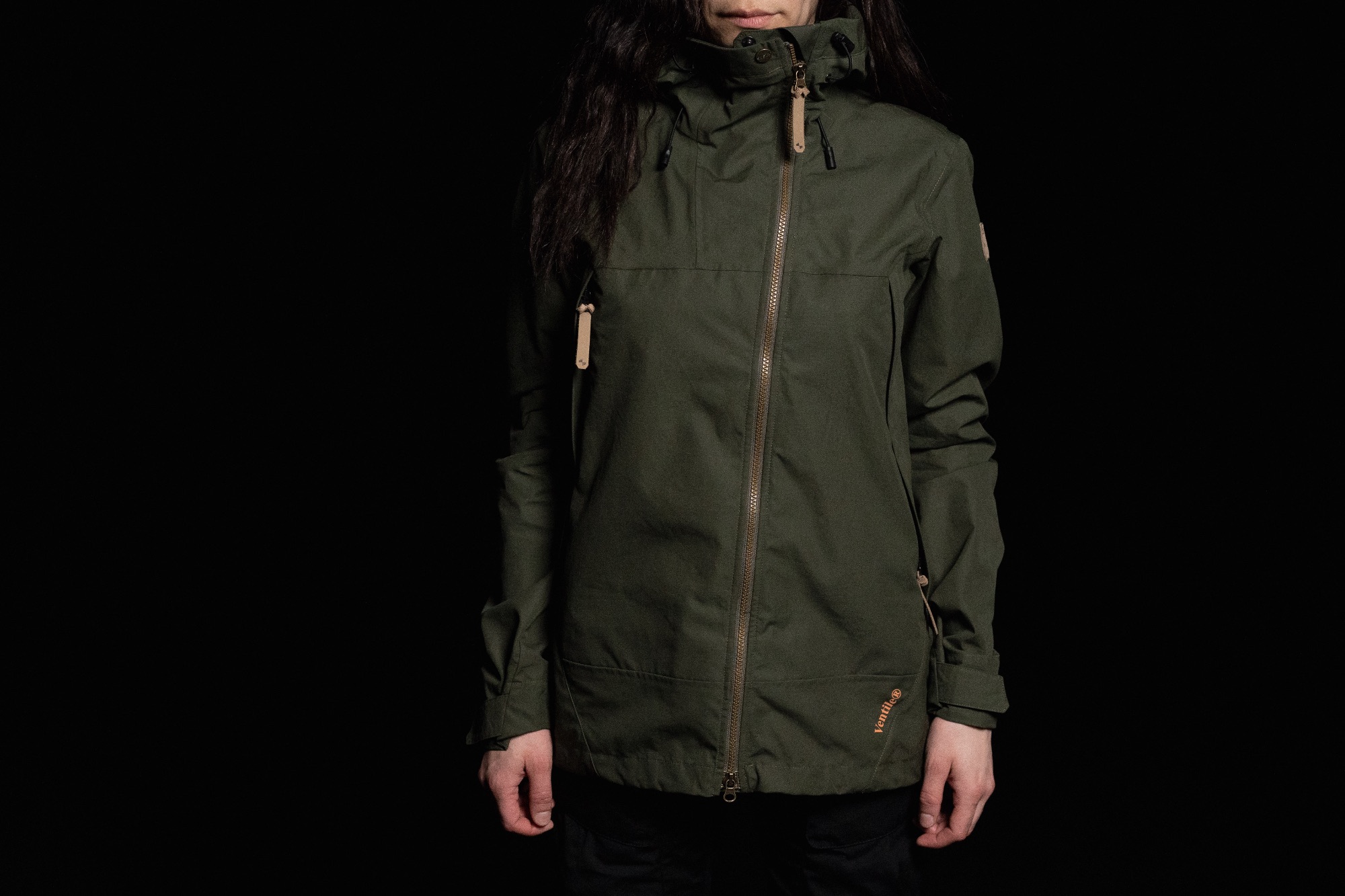 Sasta Women's Peski Jacket Dark olive 08