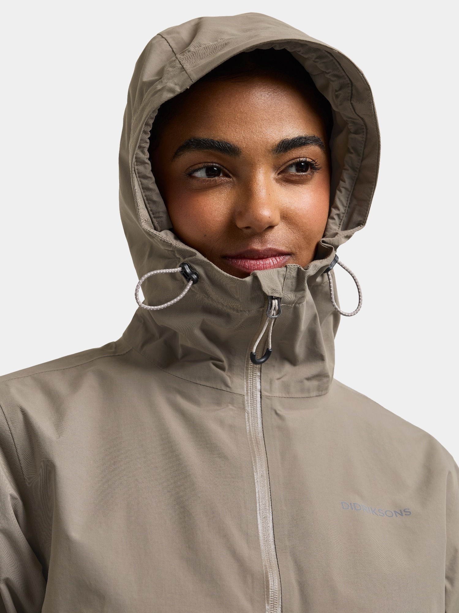 Didriksons Women's Varja 2 Jacket Ash Brown 10