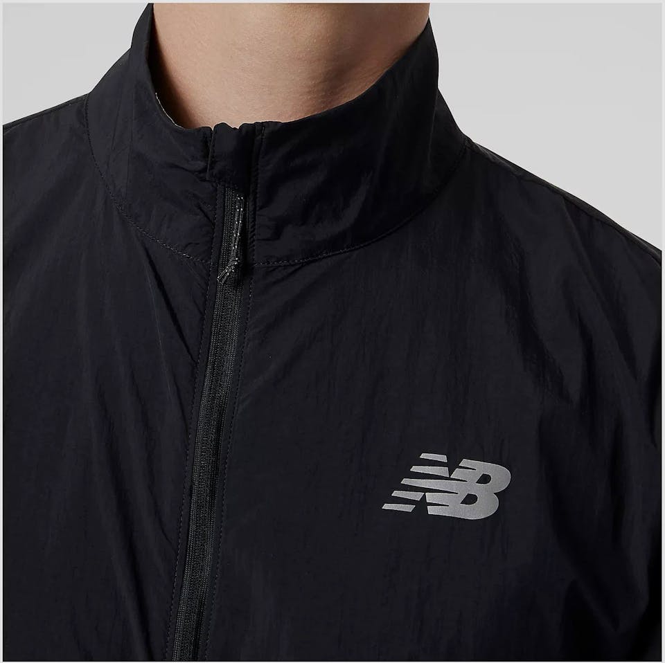 New Balance Men's Impact Run Packable Jacket Black 04