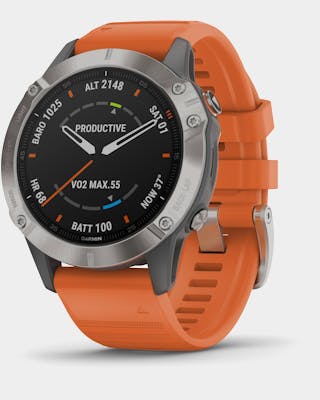Fenix 6 Sapphire Titanium Grey