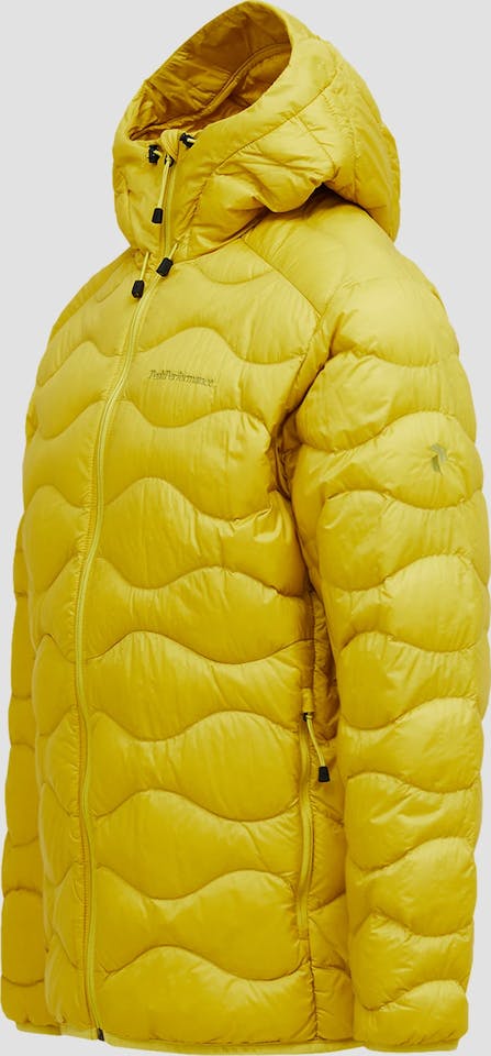 Peak Performance Men's Helium Down Hood Jacket Canary Lime 04
