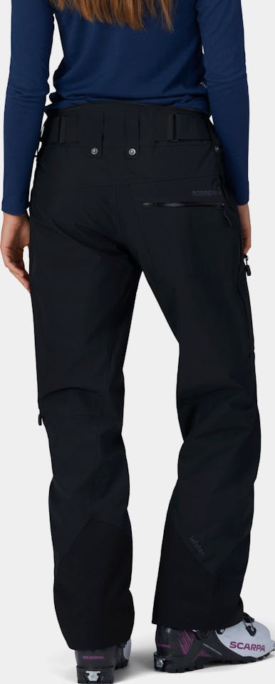 Norrøna Women's Lofoten GTX Insulated Pants Caviar 04