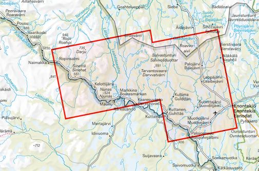 Calazo Kaaresuvanto Tarvantovaara Lätäseno  04