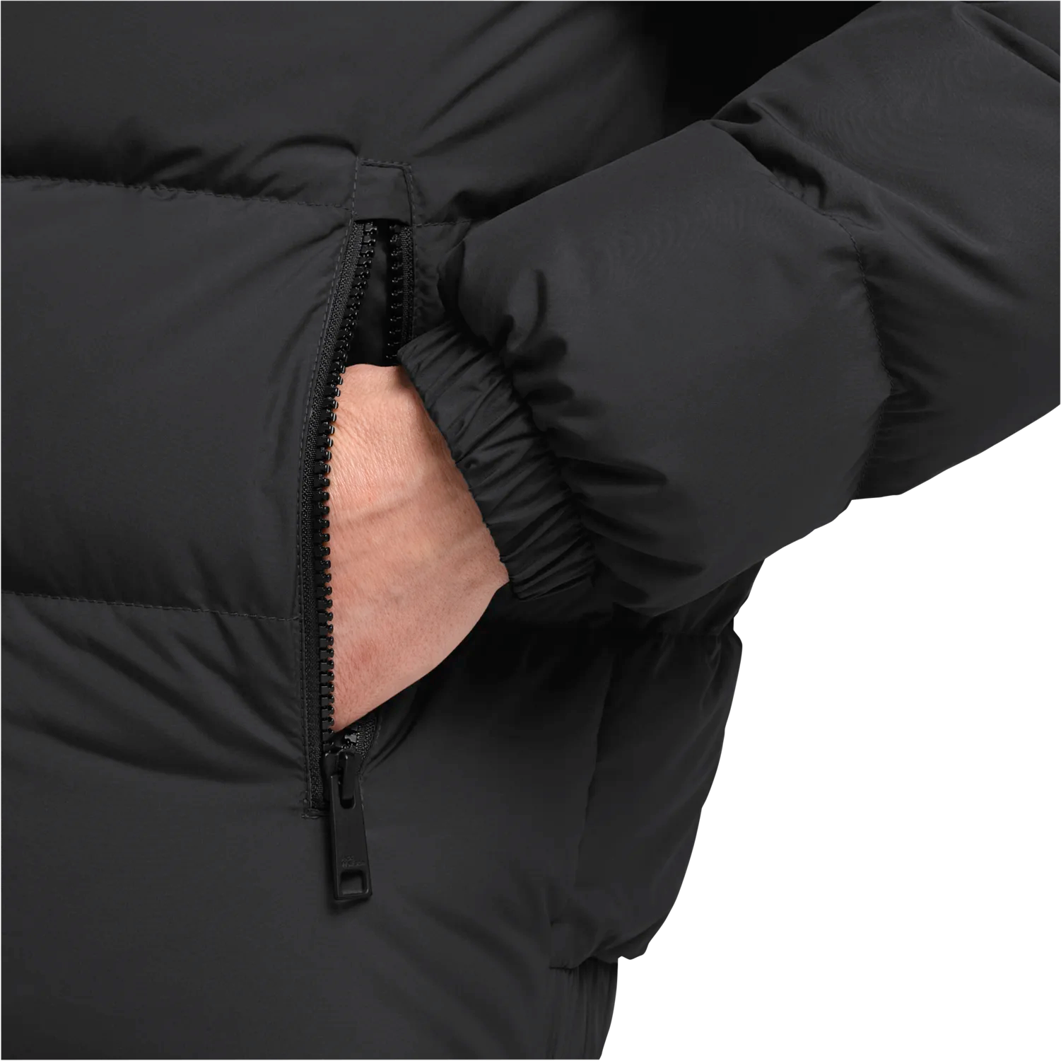 Jack Wolfskin Women's Frozen Palace Jacket - Naisten untuvatakki Musta 10