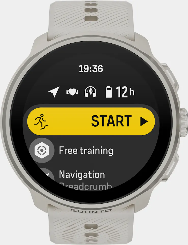 Suunto Run Frost Grey With Silicon Strap 02