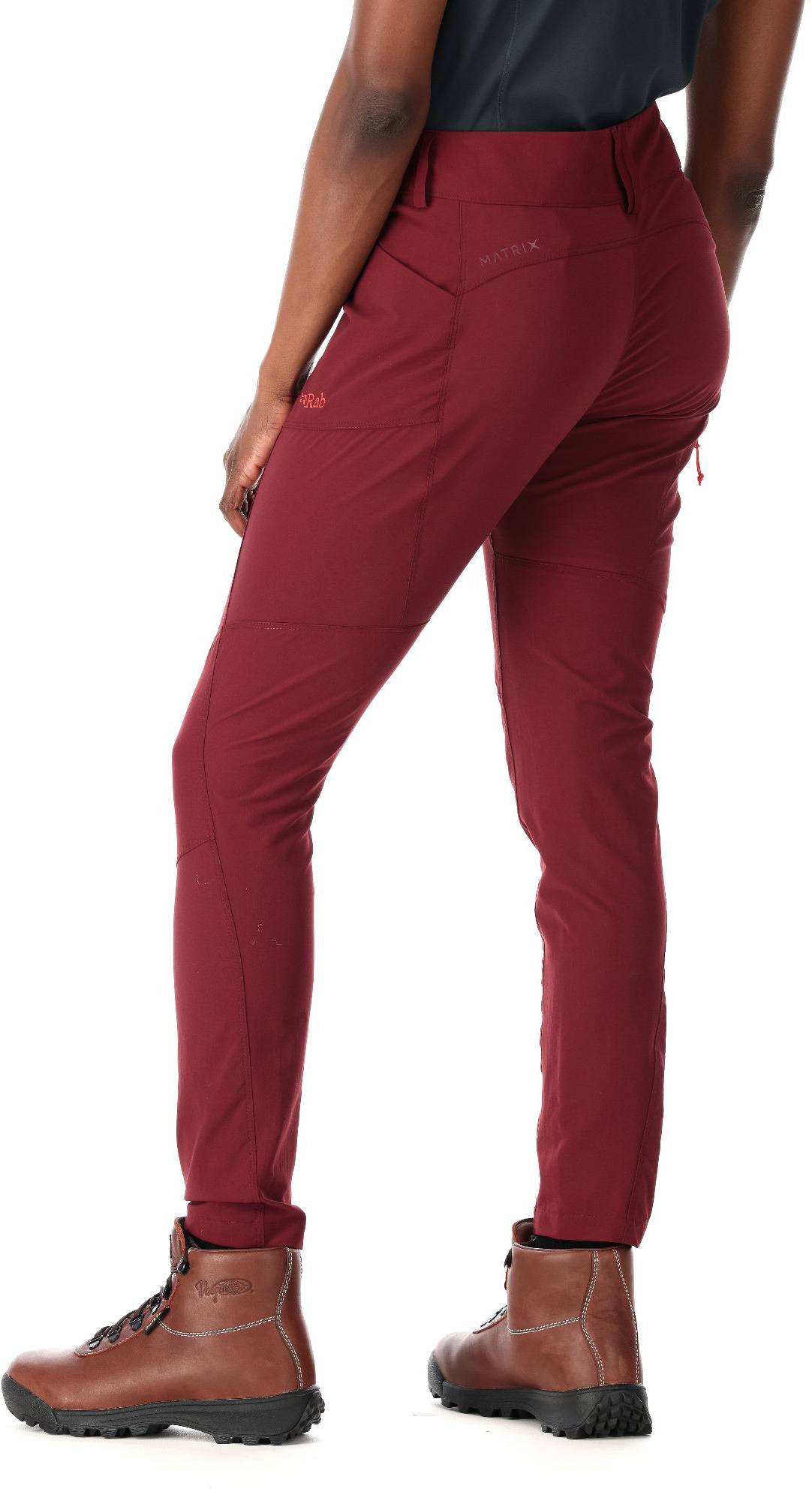 Rab Women's Incline Light Pants Dark red 02