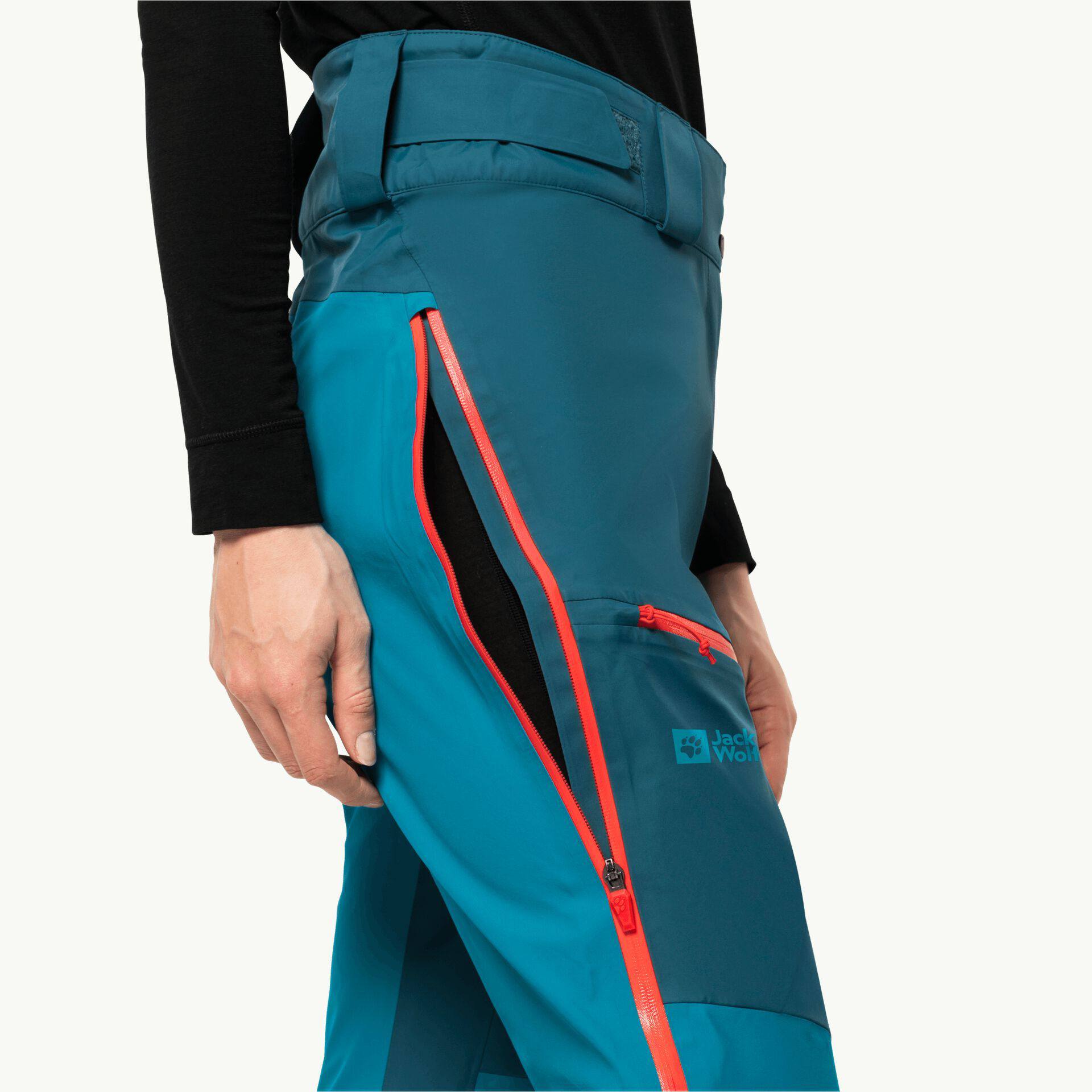 Jack Wolfskin Women's Alpspitze 3L Pant Turkoosi 05