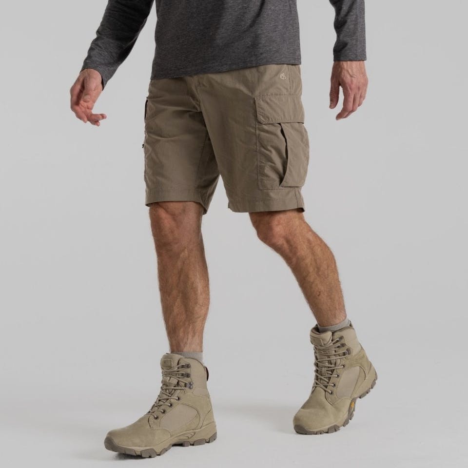 Craghoppers Men's Nosilife Pro Cargo Short III Pebble 04
