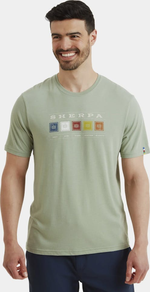 Sherpa Men's Bali Element Tee Celery 01