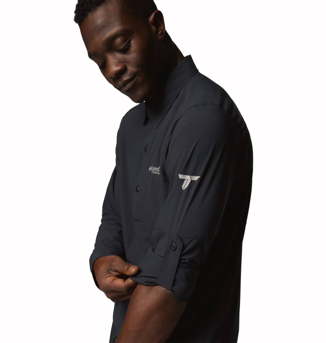 Columbia Men's Cirque River Vent LS Shark 06