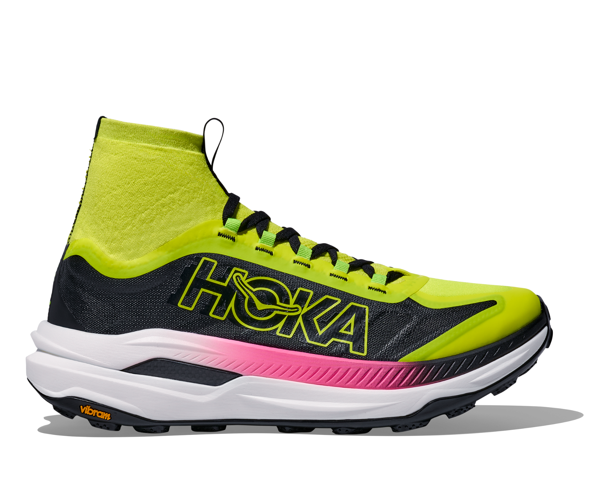 Hoka Men's Tecton X 3 NEON HOKA CITRUS / BLACK 03