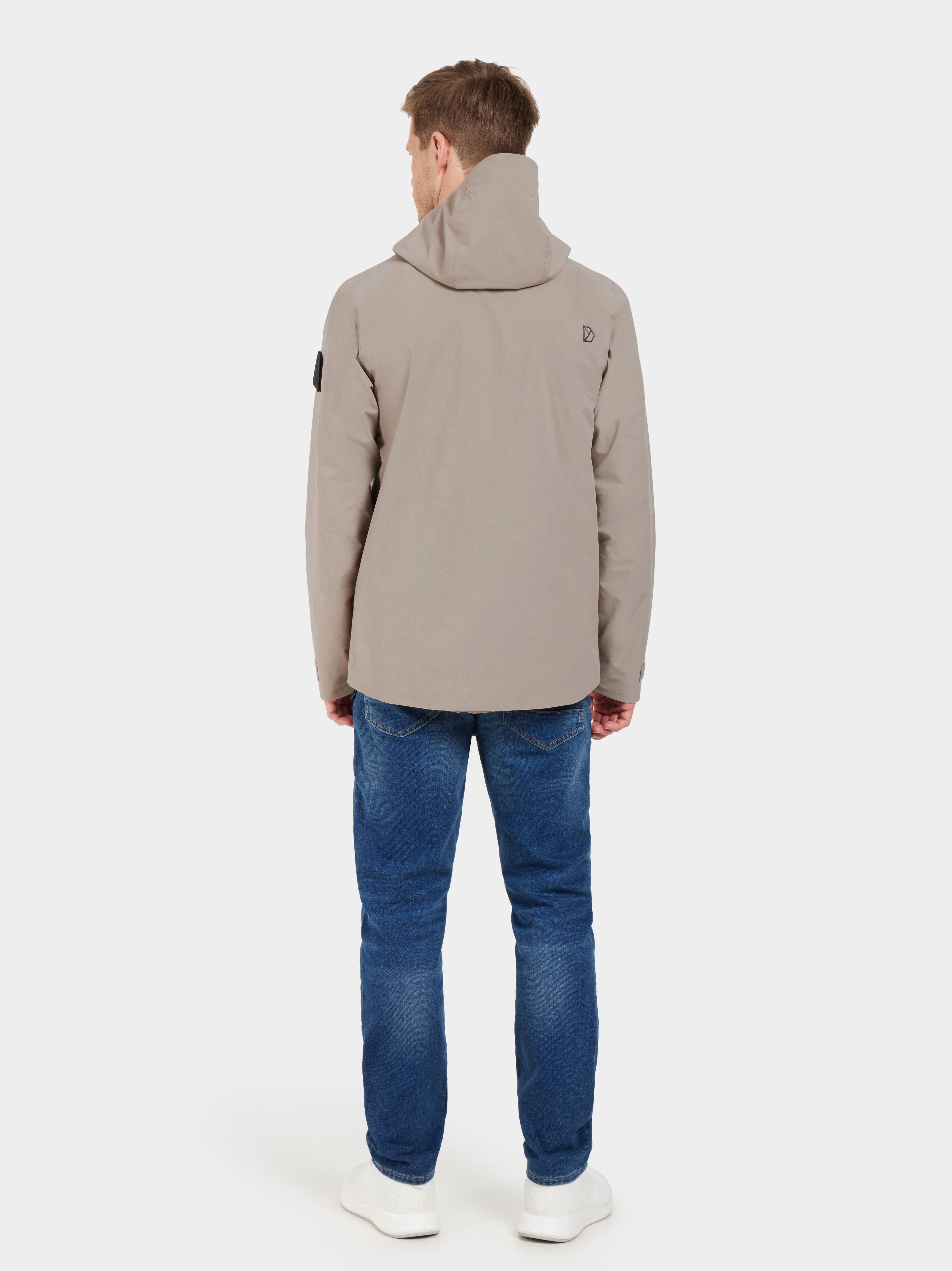 Didriksons Men's Bob Jacket Ash Brown 04