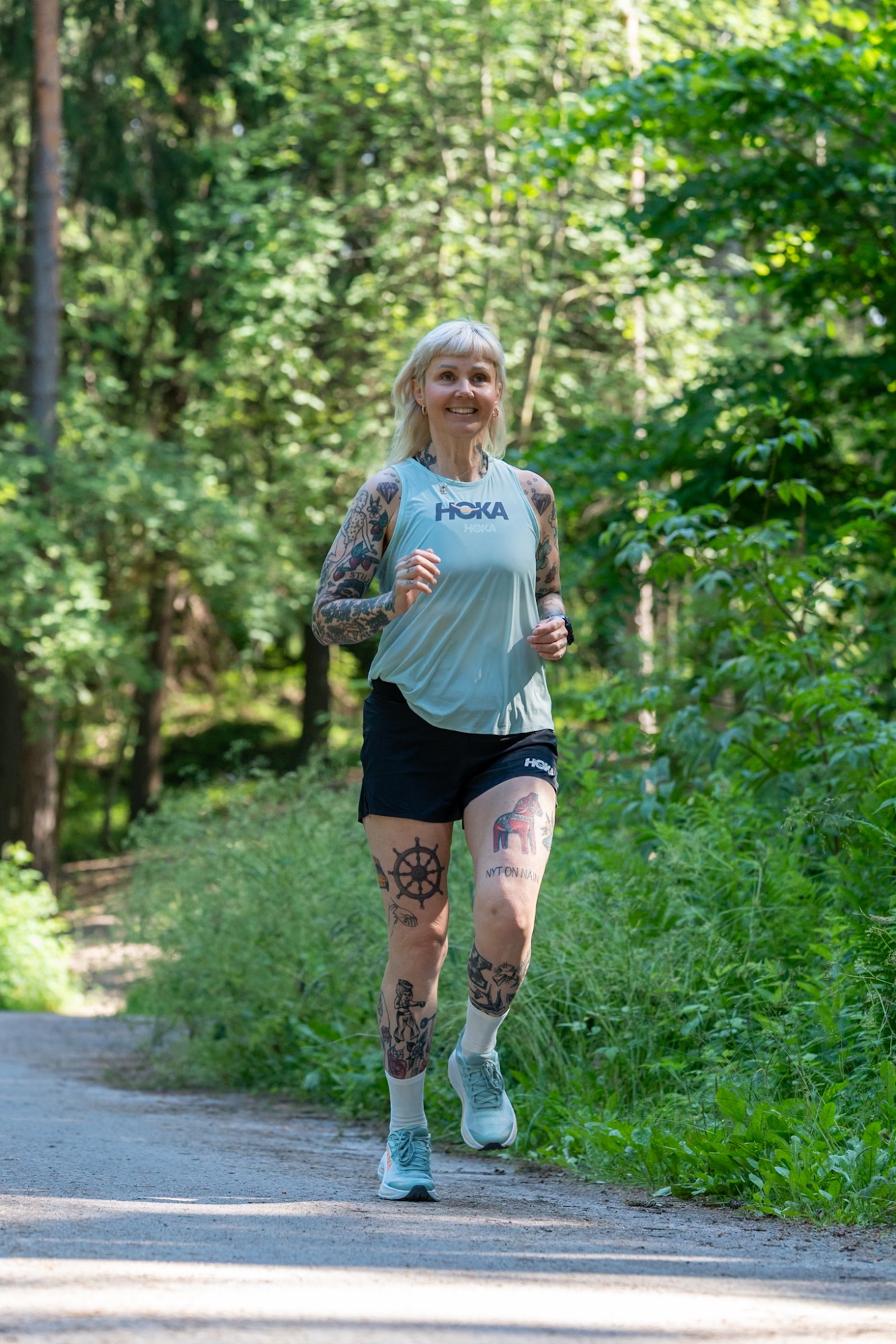 Hoka Women's Challenger 8 Jade / Cosmic grey 14