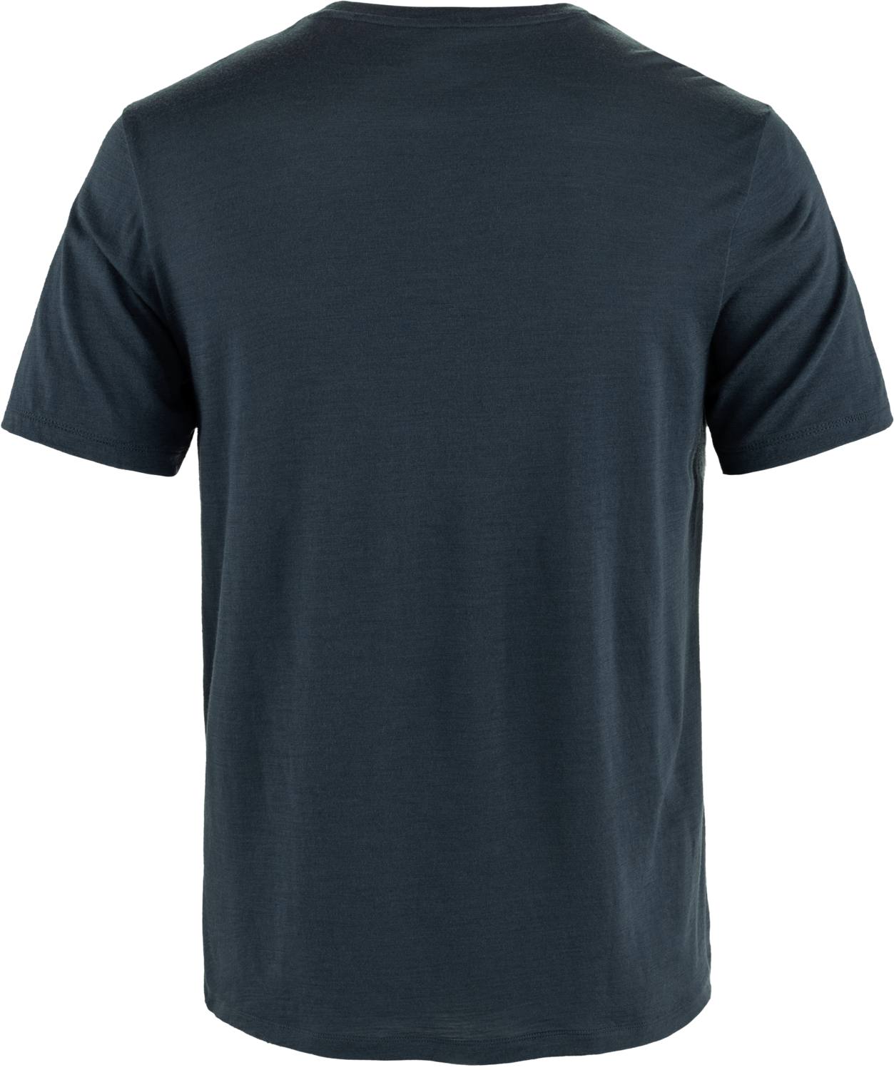 Fjällräven Men's Hoja Wool Tee Dark navy 04