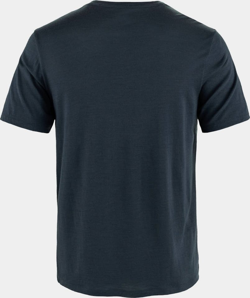 Fjällräven Men's Hoja Wool Tee Dark navy 04