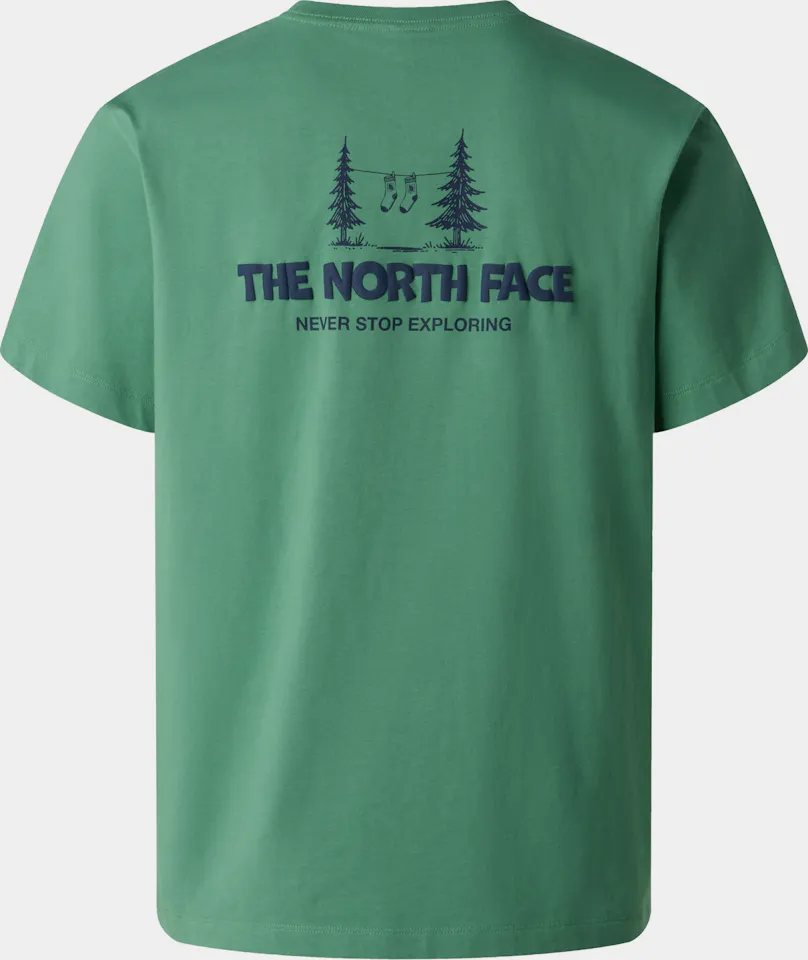 The North Face Men's Camping Relax Graphic Tee Algae 02