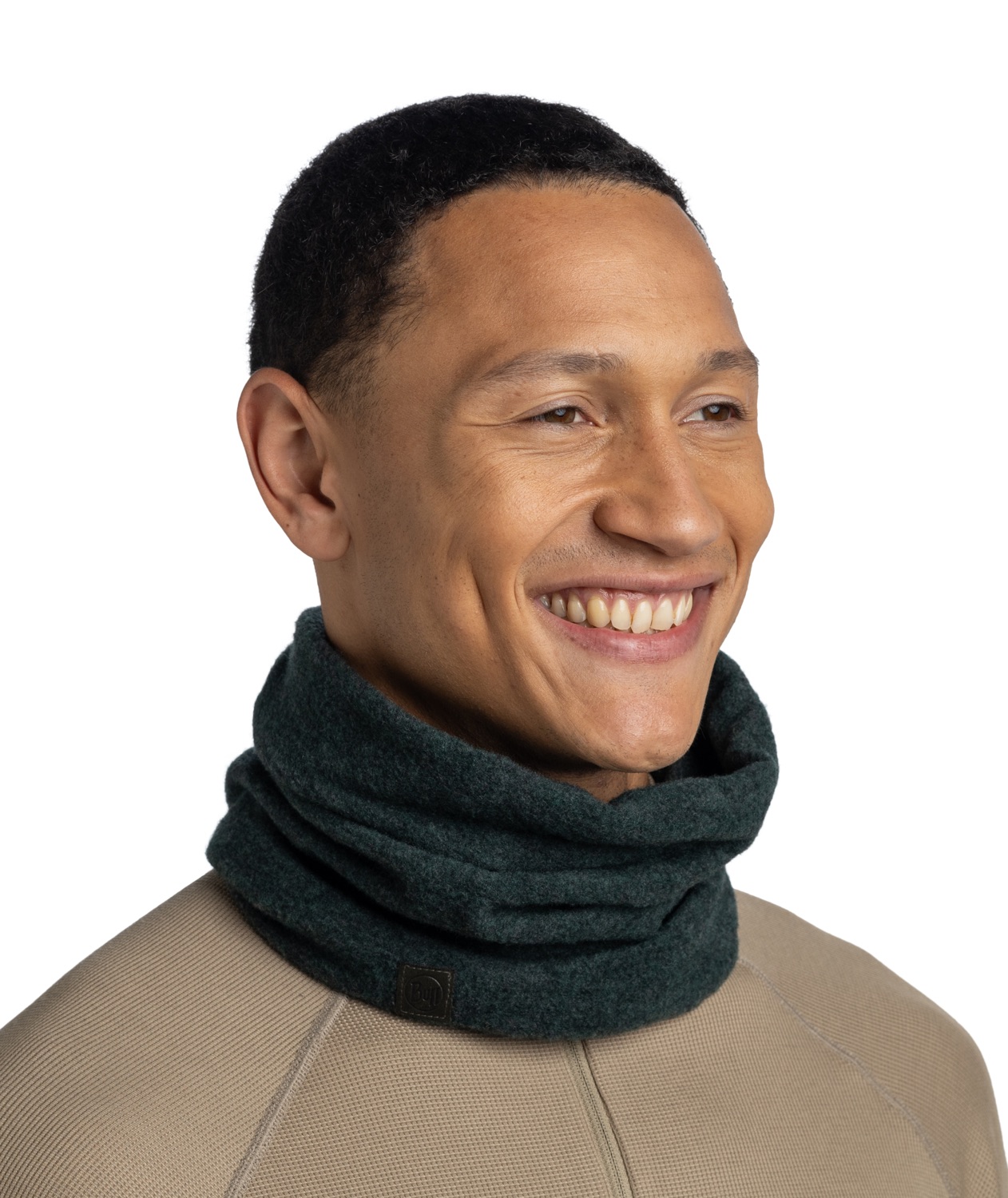 Buff Merino Fleece Forest  04