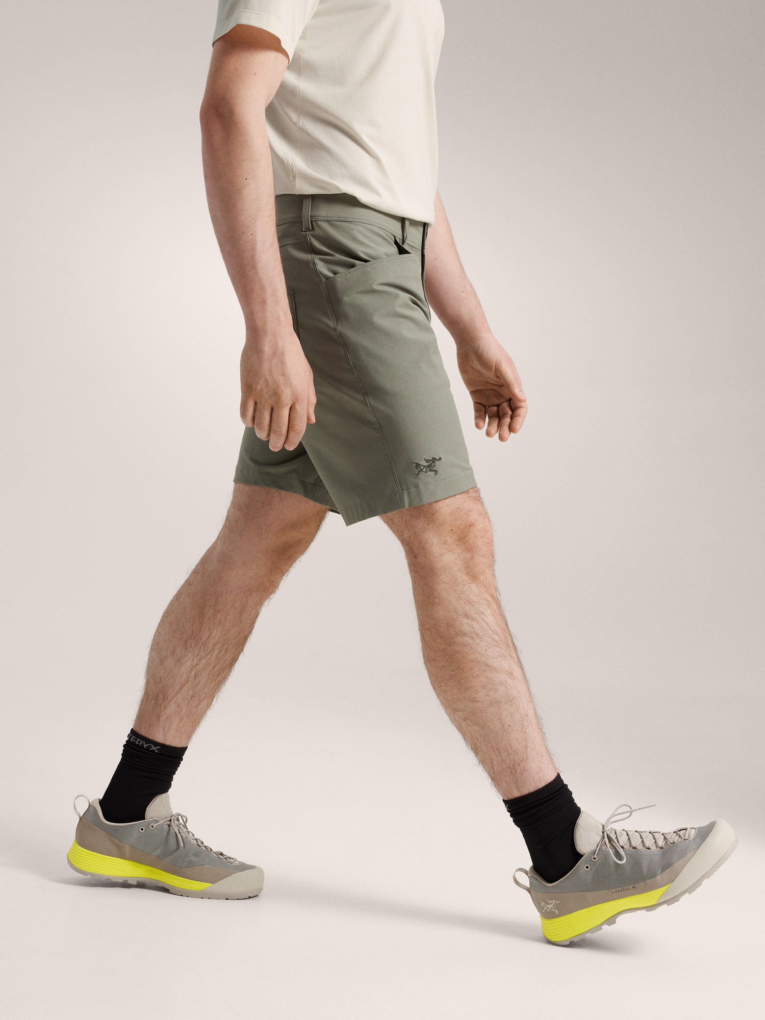 Arc'teryx Men's Kragg Cotton Short 9" Grey 05