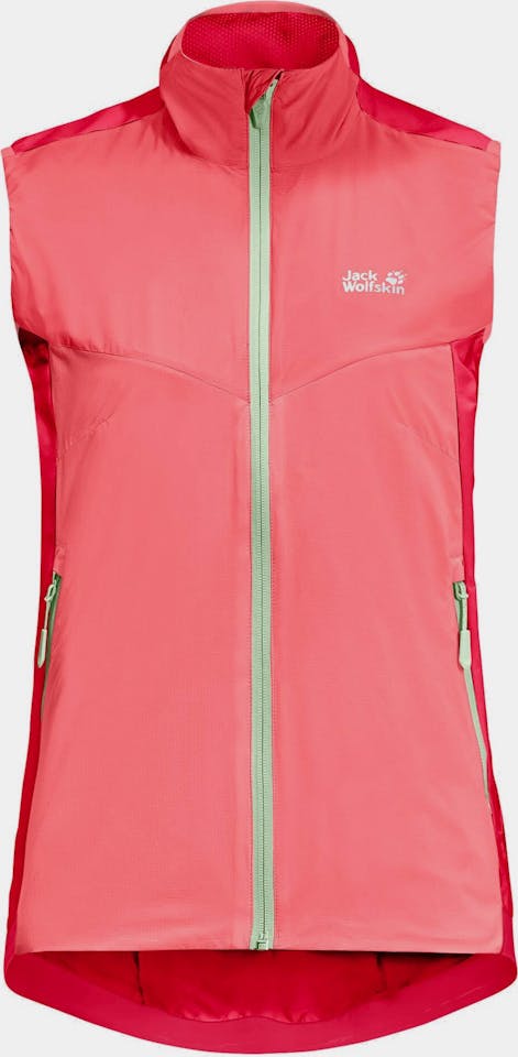 Jack Wolfskin Tourer Softshell Vest W Red 01