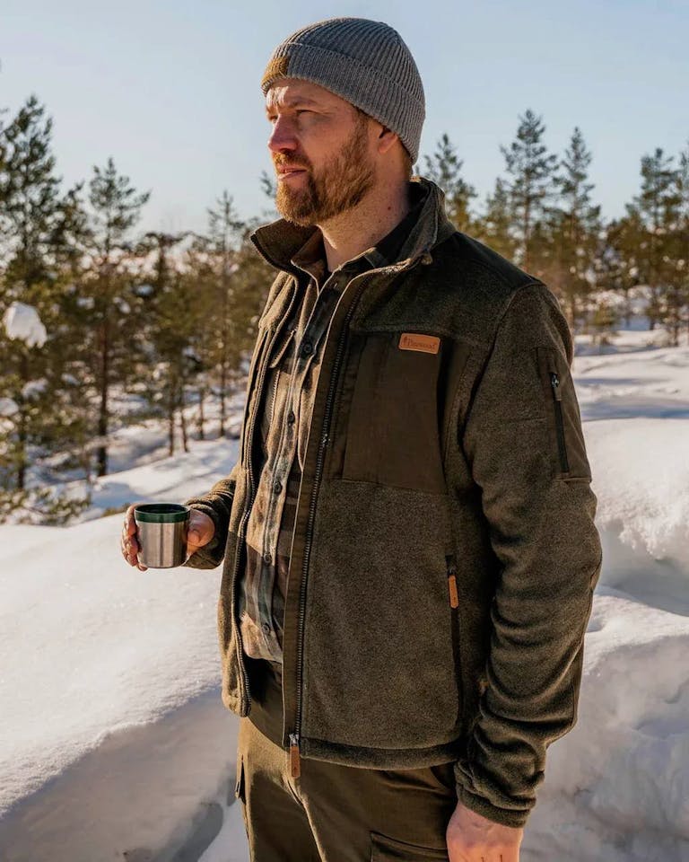 Pinewood Men's Lappland Rough Jacket Dark olive 04