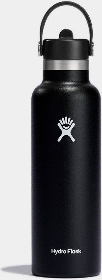 Hydro Flask 21 Oz Standard Flex Straw Cap Musta 01