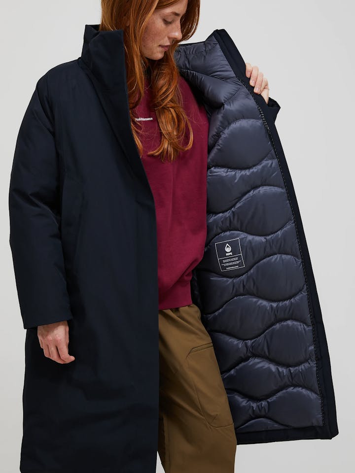 Peak Performance Women's Treeline HIPE Down Shell Parka Black 05