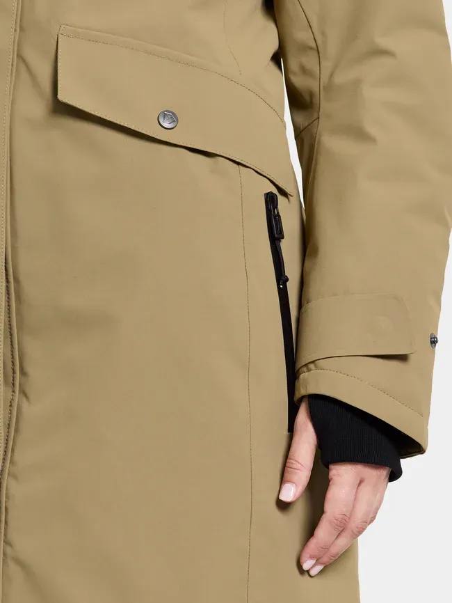 Didriksons Women's Erika Parka 3 Beige 08
